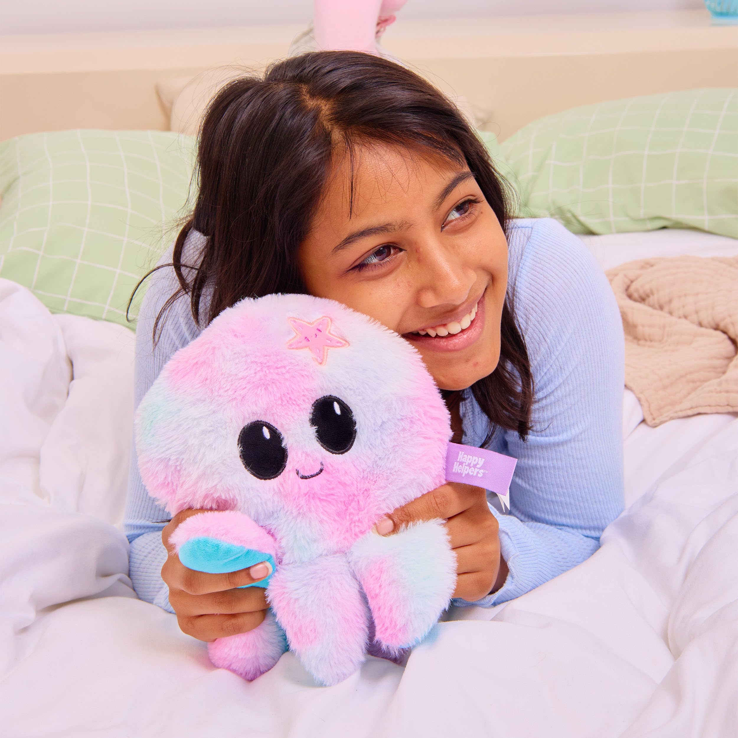WHAT DO YOU MEME? Happy Helpers Octopus Plush — Menstruation Crustacean Plushies Cute Heating Pad for Cramps