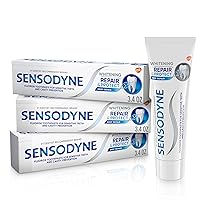 Repair and Protect Whitening Toothpaste, Toothpaste for Sensitive Teeth and Cavity Prevention, 3.4 oz (Pack of 3)