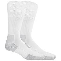 Dr. Scholl's Men's Advanced Relief Blisterguard Socks-2 & 3 Pair Packs-Non-Binding Cushioned Comfort