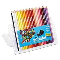 Prismacolor Scholar Colored Pencils, Adult Coloring, 48 Pack