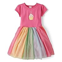 Gymboree Girls' and Toddler Embroidered Short Sleeve Dress