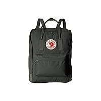 Fjällräven Kånken Unisex Travel Backpack - Side Slip Pocket - Adjustable Shoulder Straps - Dual Top Handles Forest Green One Size One Size