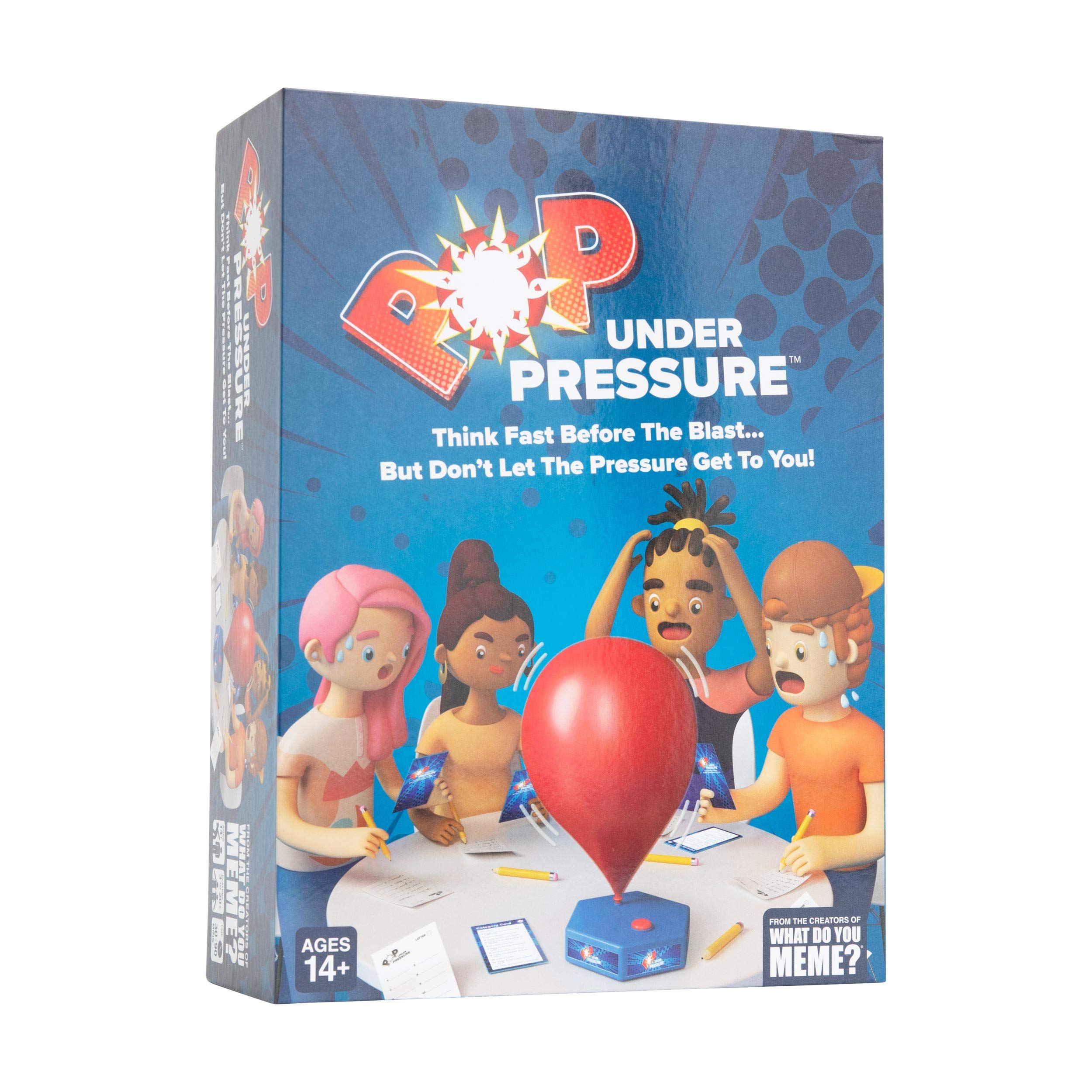 WHAT DO YOU MEME? Pop Under Pressure - A Game of Categories, But with A Blast Family