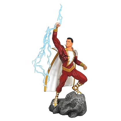 DIAMOND SELECT TOYS DC Comic Gallery: Shazam PVC Diorama Figure , Red