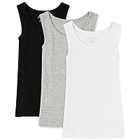 The Children's Place Girls' Basic Ribbed Tank, 3 Pack