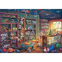 Ravensburger Abandoned Places: Tattered Toy Store 1000 Piece Jigsaw Puzzle for Adults - 17508 - Every Piece is Unique, Softclick Technology Means Pieces Fit Together Perfectly