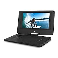 Ematic EPD133BL 13.3-Inch Portable DVD Player with Rechargeable Battery (Black)