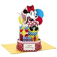 Hallmark Paper Wonder Minnie Mouse Pop Up Birthday Card (Extra Sweet)