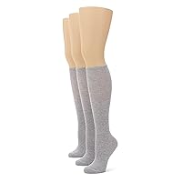 No nonsense womens Feel Good Compression Knee High Sock, 3 Pair Pack