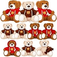 10 Pcs Bear Stuffed Animals Gifts Bulk 14