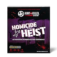 Hunt a Killer Homicide at The Heist - Solve a Murder of a Brilliant Thief - for True Crime Fans with Documents & Puzzles - Murder Mystery Game for Adults - Solve Crimes at Game Night or Date Night