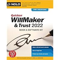 Quicken Willmaker & Trust 2022: Book & Software Kit (Nolo) Quicken Willmaker & Trust 2022: Book & Software Kit (Nolo) Paperback