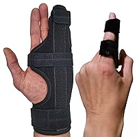 ARMSTRONG AMERIKA Metacarpal Finger Splint (Left Small) + Finger Splints Bundle