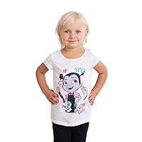 Disney Girls' Toddler Vampirina Totally Cute Short Sleeve T-Shirt