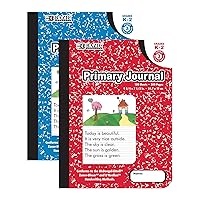 BAZIC Primary Journal Composition Book Marble, 100 Sheet Drawing & Writing Grades K- 2 Notebook Journal Comp Notebooks for Kindergarten School, 2-Pack