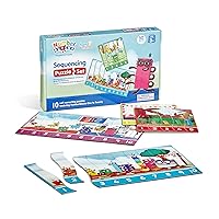 hand2mind Numberblocks Sequencing Puzzle Set, Sequence Cards, Math Games for Kids Ages 3-5, Number Games, Educational Toys, Toddler Learning Puzzles, Counting Toys, Preschool Learning Activities