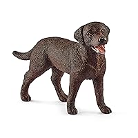 Schleich Farm World, Realistic Animal Toys for Kids and Toddlers, Labrador Retriever Dog Toy Figurine, Ages 3+
