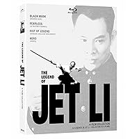Legend of Jet Li 4 Film 4 Film Collection (Black Mask/Fearless/Fist of Legend/Hero)(Blu-ray)