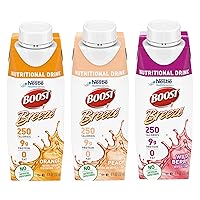 Boost Breeze, Variety Case, 8 Fl Oz (Pack of 24)