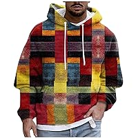 Hoodies For Men,Big And Tall Retro Graphic Hoodie 2023 Fall Men Long Sleeve Sweatshirt Hooded Pullover With Pocket