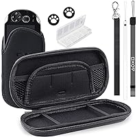 CHENLAN Storage Case for PS Vita 1000 2000 Carrying Case Compatible for PS Vita, PS Vita Slim, PS Vita Waterproof Shockproof Storage Travel Bag Travel Carrying Case Pouch Bag Kit