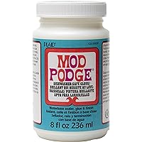 Mod Podge Dishwasher Safe Waterbased Sealer, Glue and Finish (8-Ounce), CS15059 Gloss, 8 Ounce