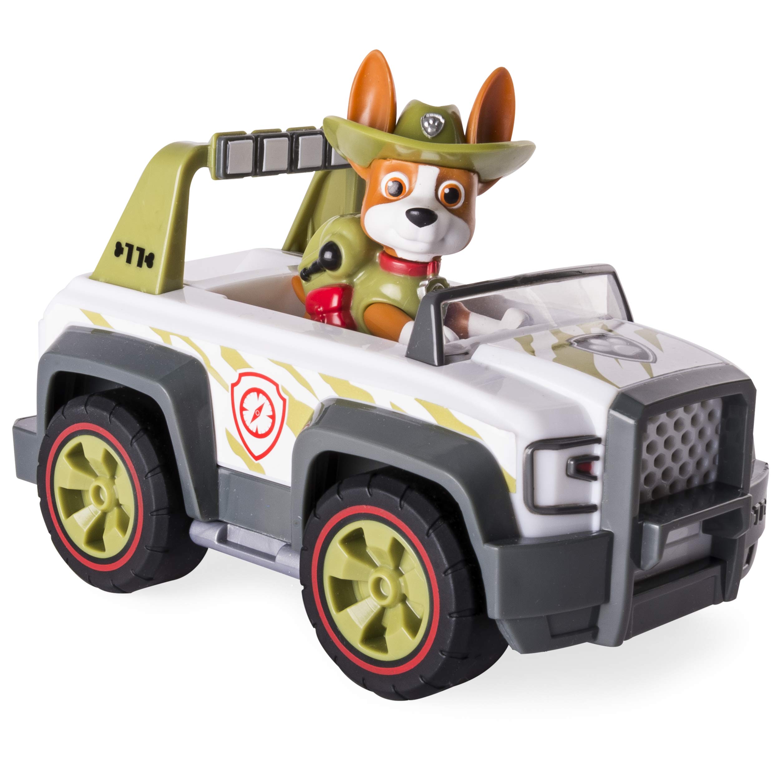 Paw Patrol, Jungle Rescue, Tracker’s Jungle Cruiser, Vehicle & Figure