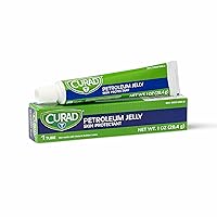 CURAD Petroleum Jelly, Skin Protectant and Moisturizer, 1 oz. Tube