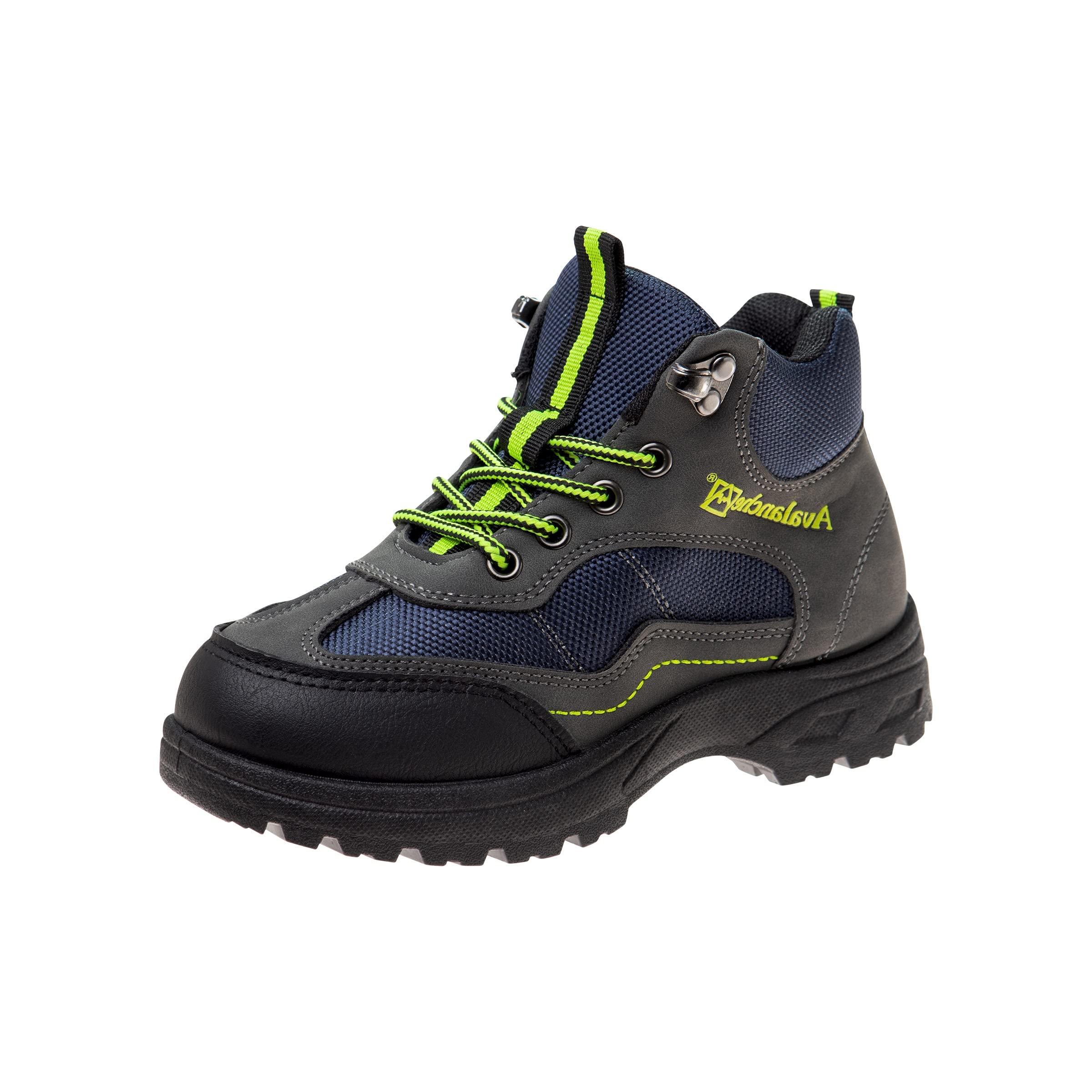 Avalanche Unisex-Child Boys Kids Hiking Waterproof Lace-up Comfort Outdoor Casual Urban Boots