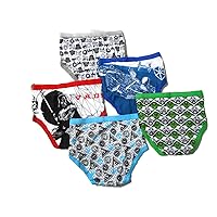 Star Wars Little Boys Brief (Pack of 5), Assorted, 6