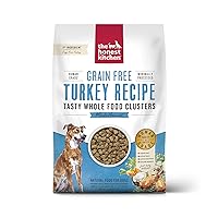 The Honest Kitchen Whole Food Clusters Grain Free Turkey Dry Dog Food, 20 lb Bag