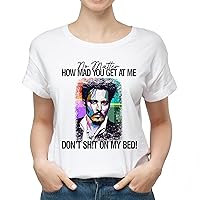 Funny Johnny Dont Shit On My Bed Shirt, Justice For Johnny Depp, Objection Calls For Hearsay, Mega Pint T-Shirt, Isn't Happy Hour Anytime, Team Johnny, Amber Turd T-Shirt, Sweatshirt, Hoodie