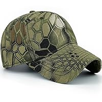 Mens Camo Baseball Hats with American Flag Buckle USA Tactical Operator Patriotic Cap US Army Military OCP Ball Hat