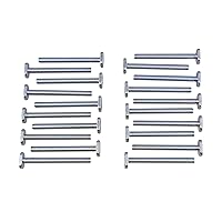 DCT Tee Bolt Set – 20 Pack 2-1/2in T Bolts for Woodworking, T Track Bolts Jig Bolts, 1/4in 20 Thread T Bolt
