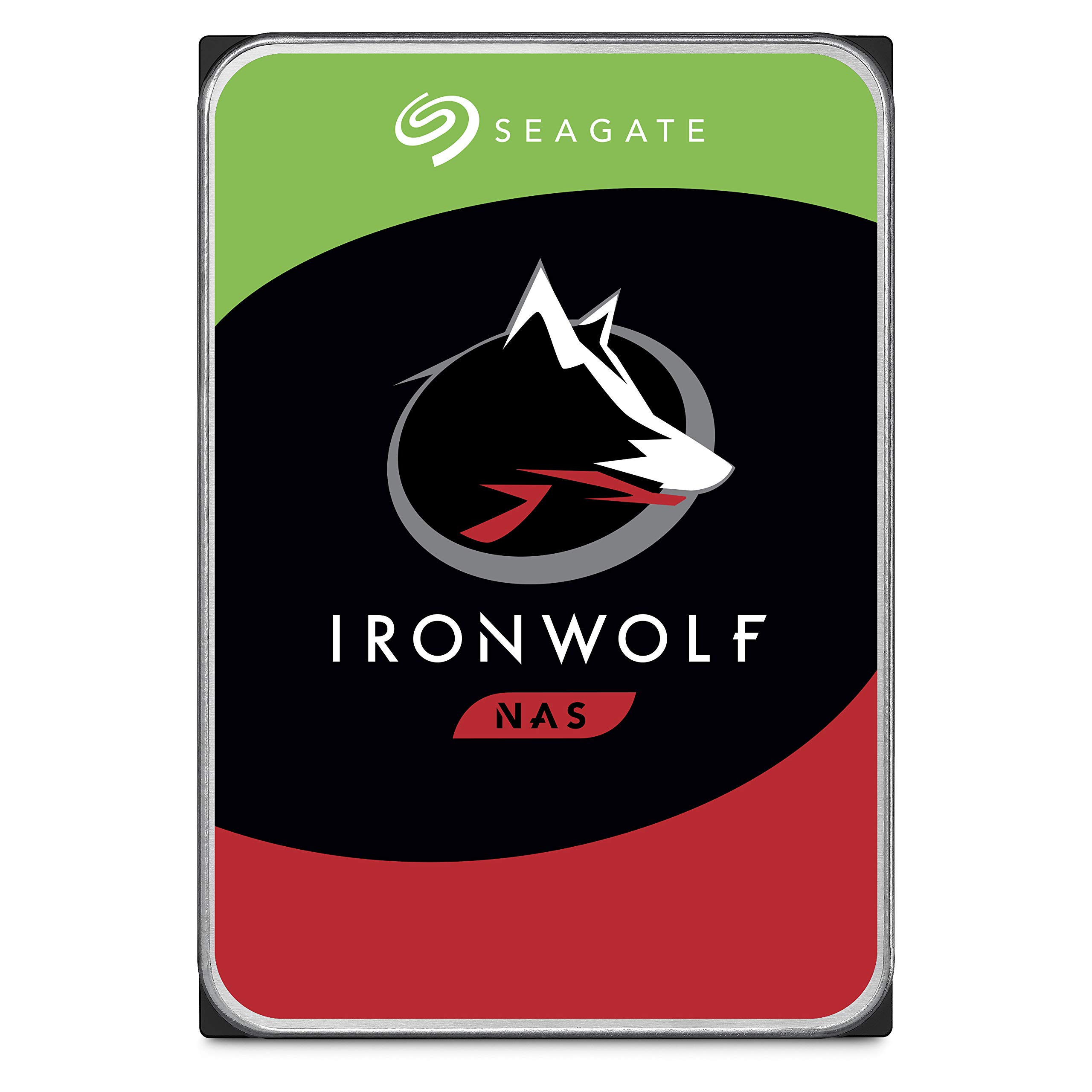 Seagate IronWolf 10Tb NAS Internal Hard Drive HDD – 3.5 Inch SATA 6GB/S 7200 RPM 256MB Cache for Raid Network Attached Storage (ST10000VN0004)