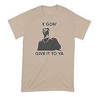 X Gon Give It to Ya Shirt DMX T Shirt Earl Simmons T-Shirt Sand