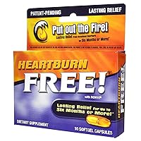 Heartburn Free® 1000 mg 10 gels (Pack of 2)