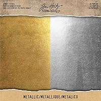 Tim Holtz Idea-Ology Kraft Stock Metallic TH IdeaologyKraftStockMetallic, 8