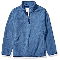 Boys and Toddlers' Polar Fleece Quarter-Zip Pullover Jacket