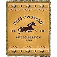 Northwest Yellowstone Woven Jacquard Throw Blanket, 46
