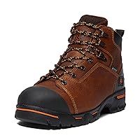 Timberland PRO Men's Endurance 6 Inch Steel Safety Toe Puncture Resistant Waterproof Industrial Work Boot
