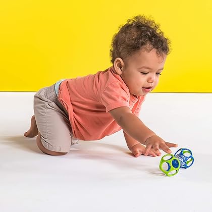Bright Starts Oball Shaker Rattle Toy, Ages Newborn +