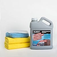 Aluminum Restoration Cleaning Solution | Clean & Restore Patio Furniture, Stainless Steel, and Other Household Metal Surfaces (32 Ounce Kit)