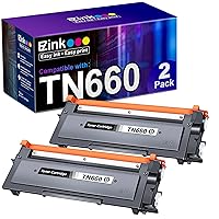 E-Z Ink (TM Compatible TN660 Toner Cartridge Replacement for Brother TN660 TN-660 TN 660 TN630 Compatible with HL-L2300D HL-L2380DW HL-L2320D DCP-L2540DW MFC-L2700DW MFC-L2685DW Printer (2 Black)