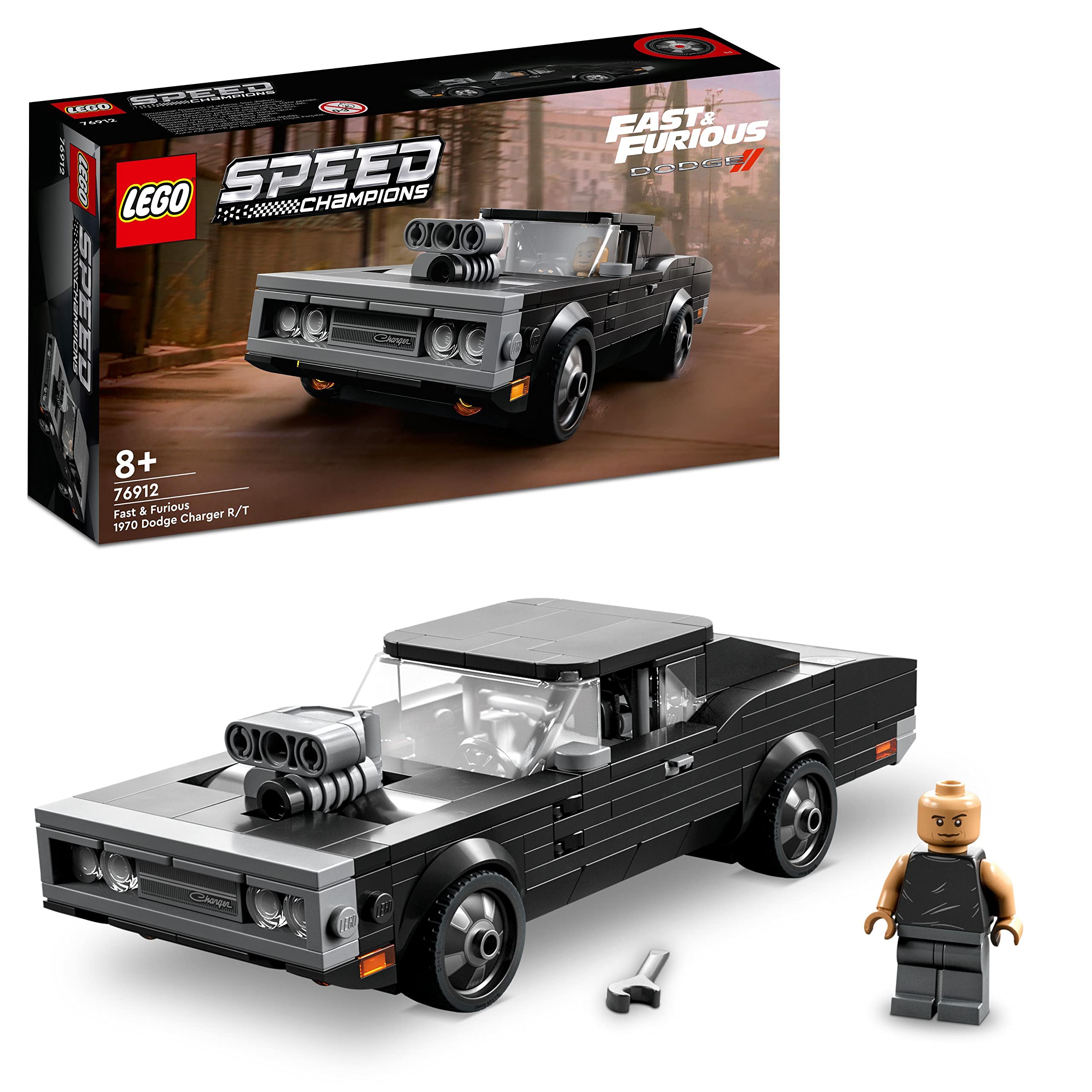 Mua LEGO 76912 Speed Champions Fast & Furious 1970 Dodge Charger R/T, Toy  Car Model for Building for Children, Set with Dominic Toretto Mini Figure  trên Amazon Đức chính hãng 2023 | Giaonhan247