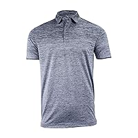 HEAD Men's Golf Polo Shirt High Performance, Memory Stretch, Gradient Color