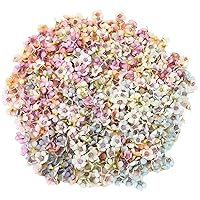 200PCS Fake Flower Heads, 0.8x0.6 Inch Silk Daisy Flower Heads Multi-Color Small Artificial Flowers DIY Fake Daisy Flower for DIY Craft Accessories,Small Artificial Flowers