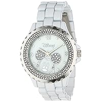 Disney Adult Enamel Sparkle Analog Quartz Bracelet Watch