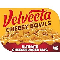 Velveeta Ultimate Cheeseburger Mac Cheesy Bowls 9 oz. Tray