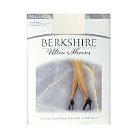 Berkshire womens Ultra Sheer Non-control Top Pantyhose - Sandalfoot